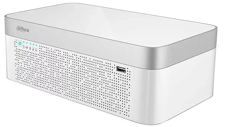 Grabador de video digital, este digitaliza camaras analogas y graba camaras ip, es dual proposito