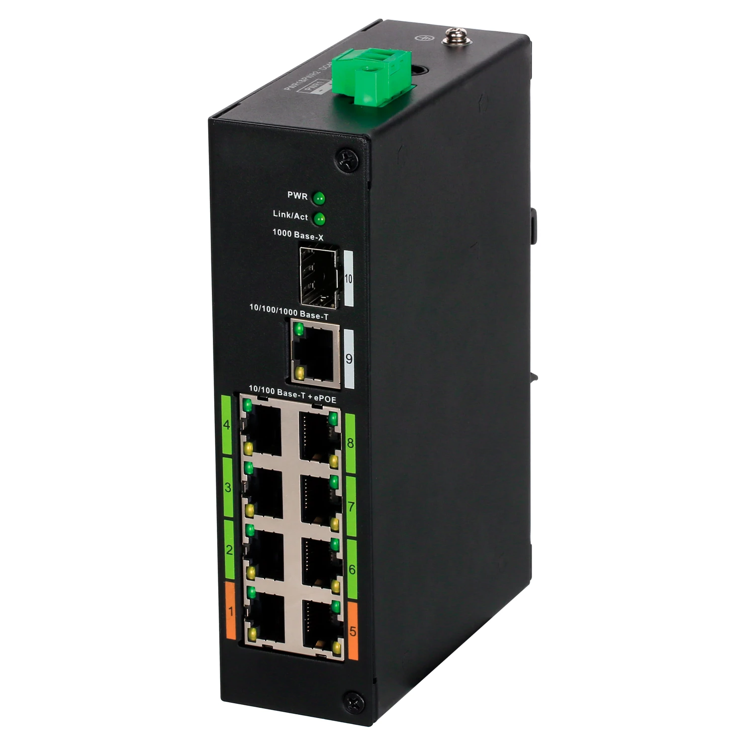 Switch POE Dahua para CCTV Red SSTT - LR2110-8ET-120