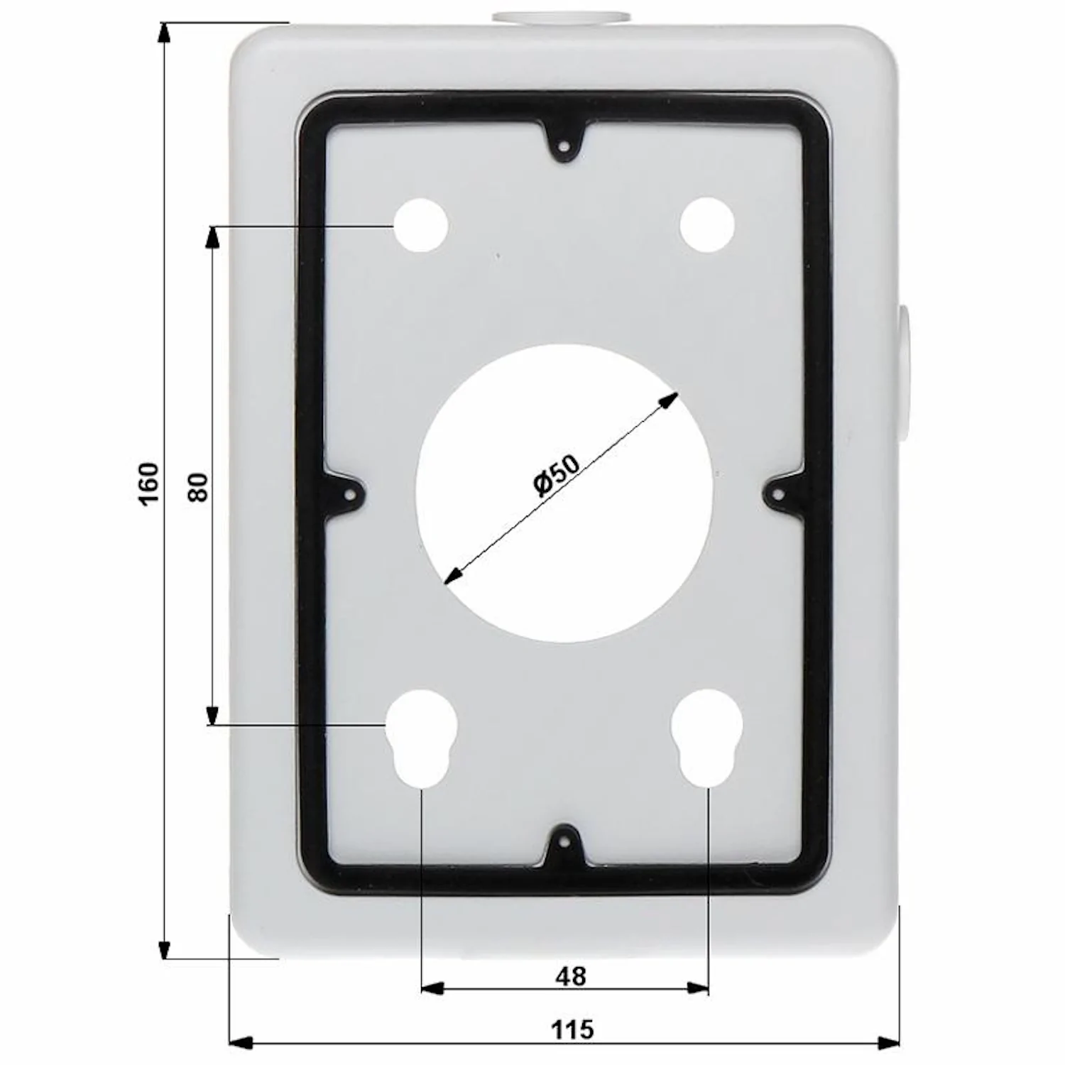 Soportes para camaras de seguridad PTZ CCTV - PFA120
