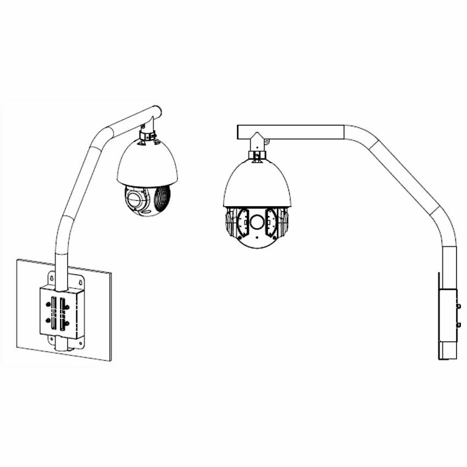 Soportes para camaras de seguridad PTZ CCTV - PFB303S