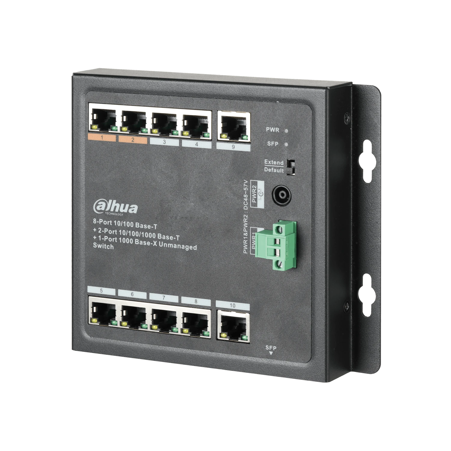 Switch POE Dahua para CCTV Red SSTT - PFS3111-8ET-96-F