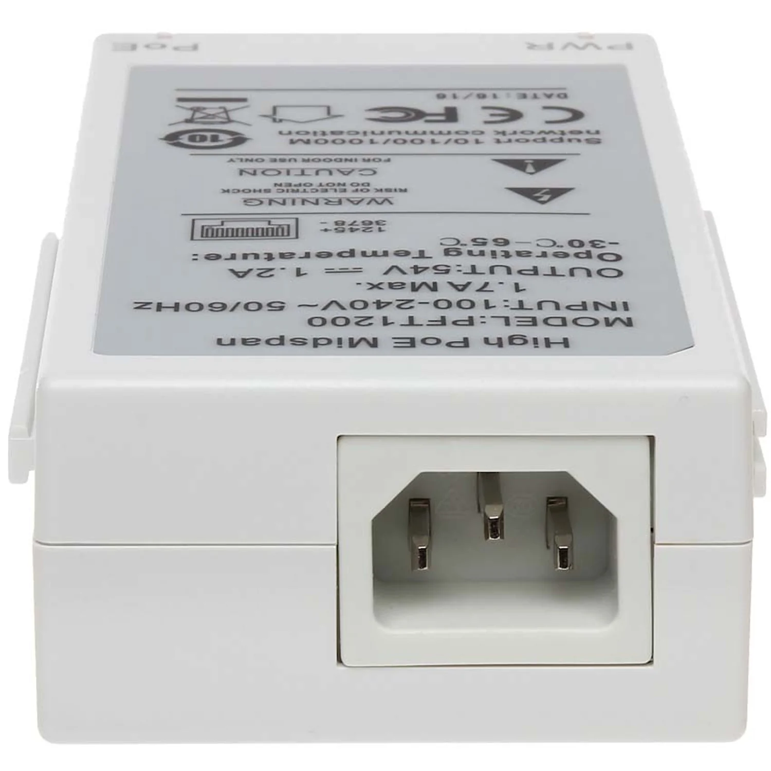 Switch POE Dahua para CCTV Red SSTT - PFT1200