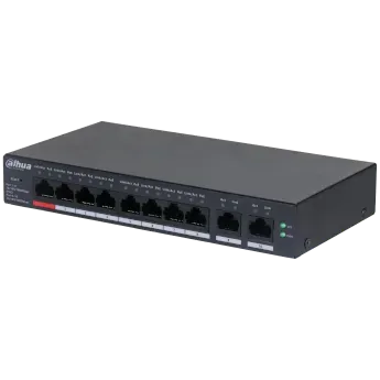 Switch POE Dahua para CCTV Red SSTT - CS4010-8GT-110-V2 - Imagen referencial