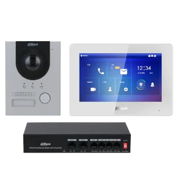 Dahua kit de videoporteros para Cámaras seguridad HDCVI SSTT - KTP04(S) - Imagen referencial