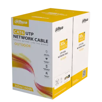 Dahua Cable UTP y FTP para cámaras de seguridad SSTT - PFM920-6UN - Imagen referencial