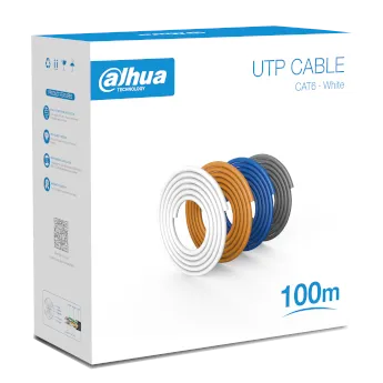 Dahua Cable UTP y FTP para cámaras de seguridad SSTT - PFM920I-6UN-C-100 - Imagen referencial