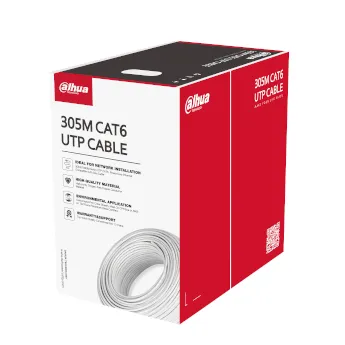 Dahua Cable UTP y FTP para cámaras de seguridad SSTT - PFM920I-6UN-C - Imagen referencial